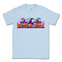 Dusty Blue halloween witch gnomes libbey cup Classic Tee - BundleAndBundleShop