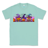 Seafoam halloween witch gnomes libbey cup Classic Tee - BundleAndBundleShop