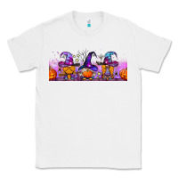 White halloween witch gnomes libbey cup Classic Tee - BundleAndBundleShop