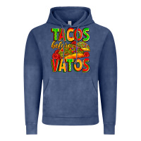 Vintage Denim tacos before vatos Vintage Hoodie - Zillion Design Studio