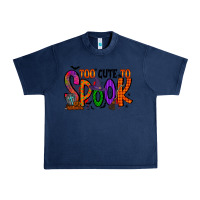 Navy too cute to spook Urban Heavy Tee - RacoonDesign