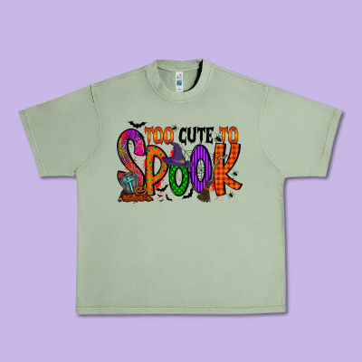 Too Cute To Spook Urban Heavy Tee Designed By Racoondesign