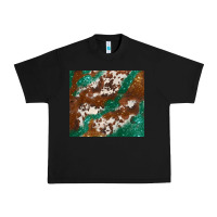Black brown cowhide glitter Urban Heavy Tee - BarkalooDesign