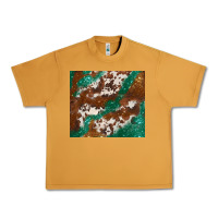 Peanut Butter brown cowhide glitter Urban Heavy Tee - BarkalooDesign