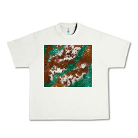 Pistachio brown cowhide glitter Urban Heavy Tee - BarkalooDesign