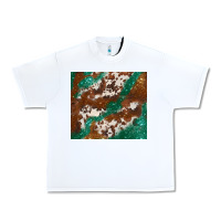 White brown cowhide glitter Urban Heavy Tee - BarkalooDesign