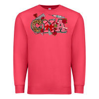 Cardinal valentines day cna Premium Sweatshirt - NancyCooperArtShop