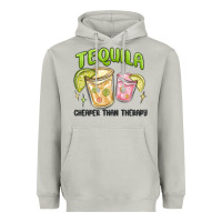 Moon Dust tequila cheaper than therapy Heavyweight Hoodie - MaliasSmallBusiness
