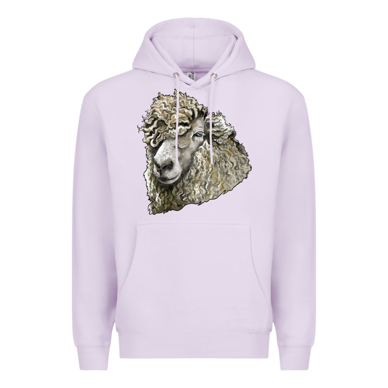 Lincoln Sheep Head Premium Hoodie by LillyAllenDesigns | Teevron
