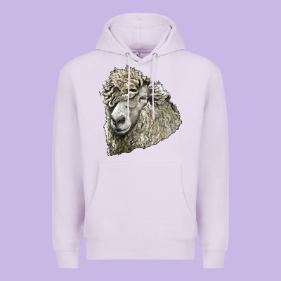 Lincoln Sheep Head Premium Hoodie Designed By Lillyallendesigns