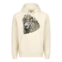 Tofu lincoln sheep head Premium Hoodie - LillyAllenDesigns