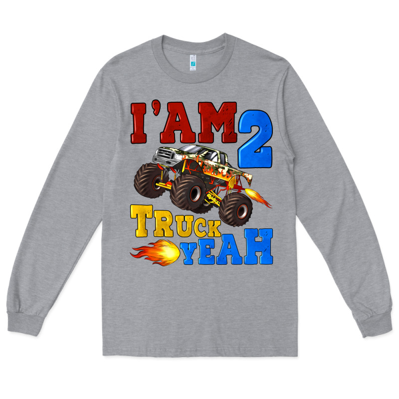 I'am Two Truck Yeah Long Sleeve Tee by Artiststas | Teevron