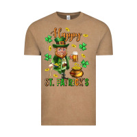Vintage Coffee Happy st. patricks day Vintage Tee - Neo Western