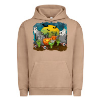 Pigment Burro Cemetery with Ghost Cats Urban Hoodie - texasbilliewilder