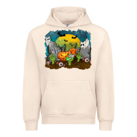 Sandshell Cemetery with Ghost Cats Urban Hoodie - texasbilliewilder