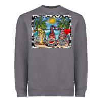 Storm summer gnome mousepad Heavyweight Sweatshirt - SublimationCraftShop