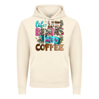 Vintage Artic life begins after coffee Vintage Hoodie - Zillion Design Studio