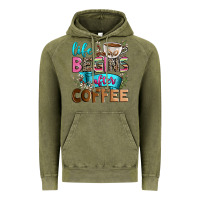Vintage Olive life begins after coffee Vintage Hoodie - Zillion Design Studio