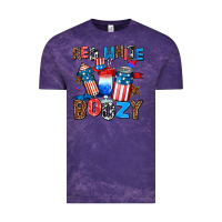 Cloud Purple red white boozy Vintage Tee - AdoDesignShop