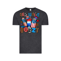Vintage Black red white boozy Vintage Tee - AdoDesignShop