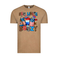 Vintage Coffee red white boozy Vintage Tee - AdoDesignShop