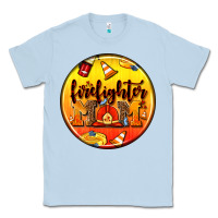 Dusty Blue firefighter coasters Classic Tee - AdoDesignShop