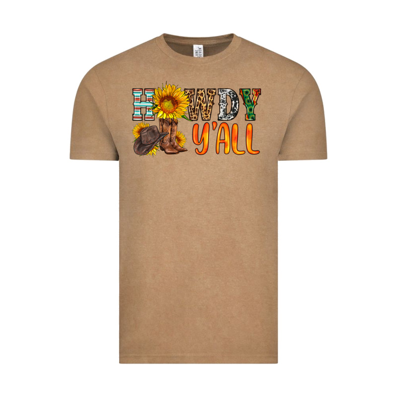 Howdy Y All Vintage Tee by HRA Design Shop | Teevron