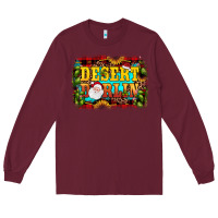 Burgundy desert darlin Long Sleeve Tee - JahusDesignShop