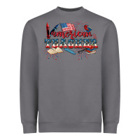 Storm American Teacher 4th of July Heavyweight Sweatshirt - CowGirlArtShop