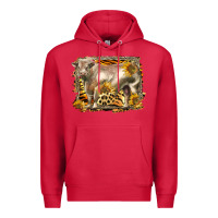 Cardinal western charolais bull Premium Hoodie - LillyAllenDesigns