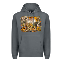 Rock western charolais bull Premium Hoodie - LillyAllenDesigns
