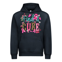 Navy find a cure Urban Hoodie - NancyCooperArtShop