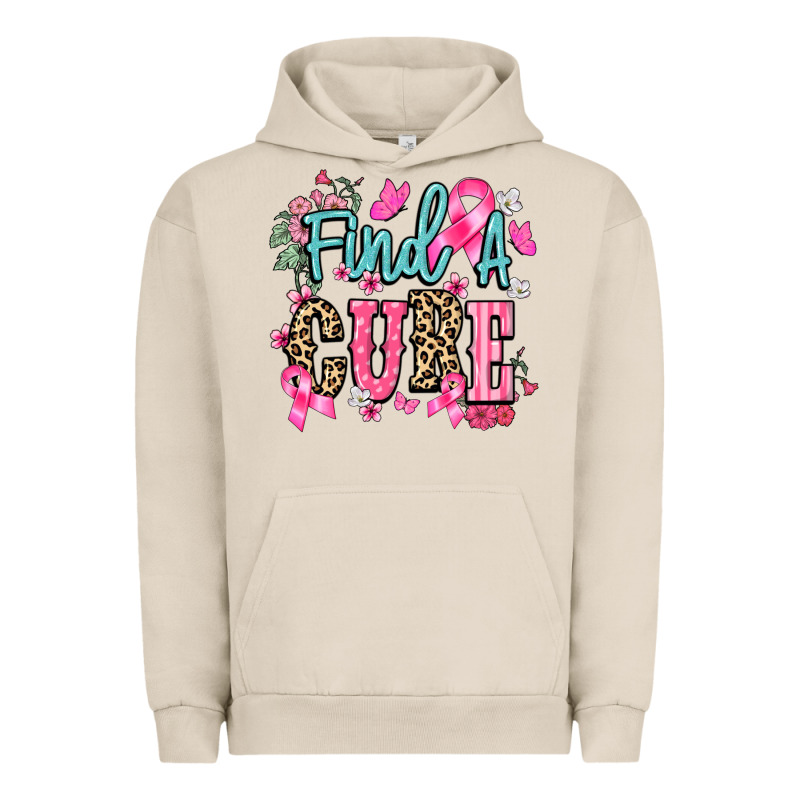 Find A Cure Urban Hoodie by NancyCooperArtShop | Teevron