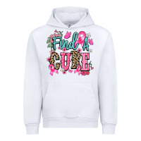 White find a cure Urban Hoodie - NancyCooperArtShop