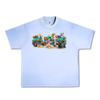 Grape Ice western farm trucks farm animals Urban Heavy Tee - FaDigitalArtStudio