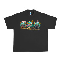 Pigment Black western farm trucks farm animals Urban Heavy Tee - FaDigitalArtStudio