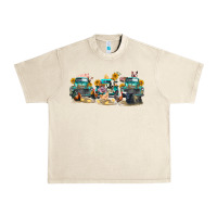 Sandshell western farm trucks farm animals Urban Heavy Tee - FaDigitalArtStudio