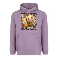 Lavender reading is dreaming with your eyes open Heavyweight Hoodie - NancyCooperArtShop