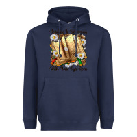 Navy reading is dreaming with your eyes open Heavyweight Hoodie - NancyCooperArtShop