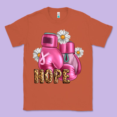 Breast Cancer Boxing Gloves Classic Tee Designed By Artiststas