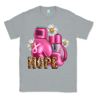 Heather Grey Breast Cancer Boxing Gloves Classic Tee - Artiststas
