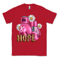 Red Breast Cancer Boxing Gloves Classic Tee - Artiststas