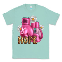 Seafoam Breast Cancer Boxing Gloves Classic Tee - Artiststas
