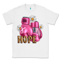 White Breast Cancer Boxing Gloves Classic Tee - Artiststas