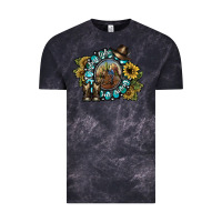 Cloud Black cowboy take me away 2 Vintage Tee - SublimationCraftShop
