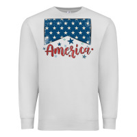 Dove Grey America Premium Sweatshirt - MaliasSmallBusiness