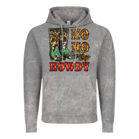 Cloud Rock christmas cowboy boots ho ho howdy Vintage Hoodie - RanaPortraitStore