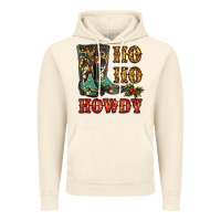 Vintage Artic christmas cowboy boots ho ho howdy Vintage Hoodie - RanaPortraitStore