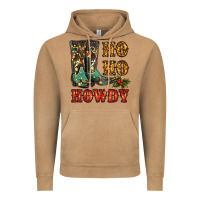 Vintage Camel christmas cowboy boots ho ho howdy Vintage Hoodie - RanaPortraitStore