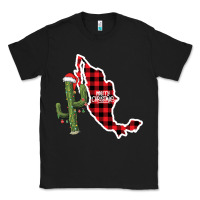 Black Merry Christmas Classic Tee - CowhideDigitalArt